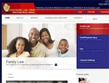 Tablet Screenshot of foxworthlawfirm.com